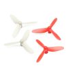 4pcs 3 Blade Propeller for Eachine H1 H7 Wltoys V646 V676 V676A Cheerson CX 10 CX 10A CX 11 CX 12 JJ810 JD395 WHITE RED