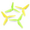 4pcs 3 Blade Propeller for Syma X5C JJRC H5C YELLOW GREEN