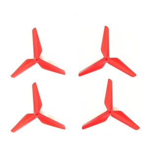4pcs 3 Blade Propeller for Syma X5HC X5HW RED