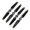 4pcs 4730F CW Clockwise CCW Counter Clockwise Quick Release Foldable Propeller for DJI Spark BLACK GOLD