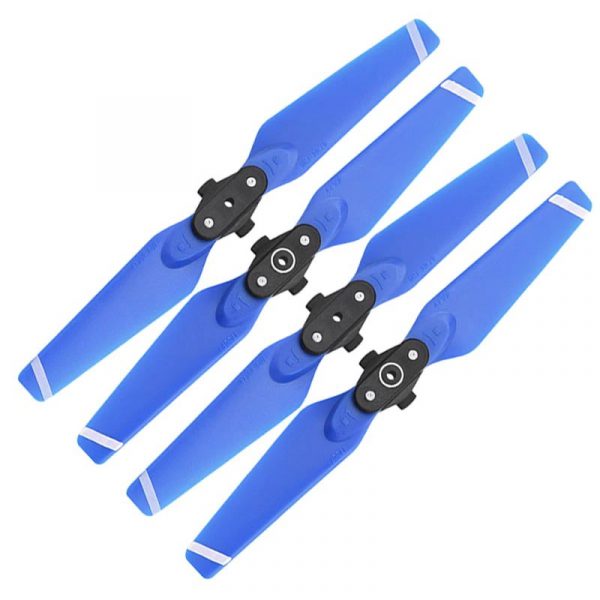 4pcs 4730F CW Clockwise CCW Counter Clockwise Quick Release Foldable Propeller for DJI Spark BLUE