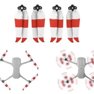 4pcs 7238F Quick Release Propeller for Mavic Air 2 WHITE RED