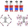 4pcs 7238F Quick Release Propeller for Mavic Air 2 WHITE RED BLUE