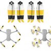 4pcs 7238F Quick Release Propeller for Mavic Air 2 WHITE YELLOW BLACK