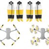4pcs 7238F Quick Release Propeller for Mavic Air 2 WHITE YELLOW BLACK