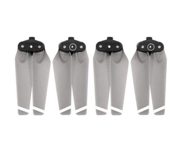 4pcs CW Clockwise CCW Counter Clockwise 4730F Quick Release Foldable Propeller for DJI Spark TRANSPARENT BLACK