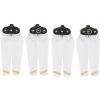 4pcs CW Clockwise CCW Counter Clockwise 4730F Quick Release Foldable Propeller for DJI Spark TRANSPARENT WHITE