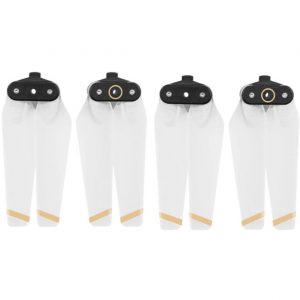 4pcs CW Clockwise CCW Counter Clockwise 4730F Quick Release Foldable Propeller for DJI Spark TRANSPARENT WHITE