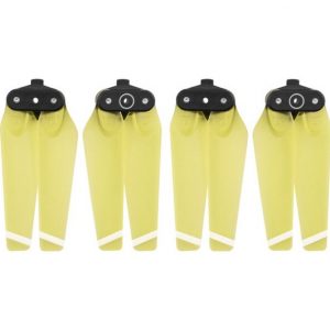 4pcs CW Clockwise CCW Counter Clockwise 4730F Quick Release Foldable Propeller for DJI Spark TRANSPARENT YELLOW
