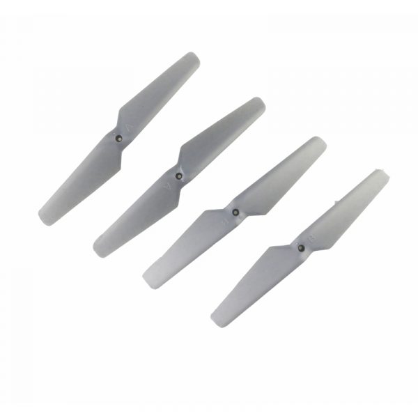 4pcs CW Clockwise CCW Counter Clockwise H51 04 Propeller for JJRC H51 Rocket 360 GRAY