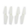 4pcs CW Clockwise CCW Counter Clockwise H51 04 Propeller for JJRC H51 Rocket 360 WHITE
