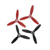 4pcs CW Clockwise CCW Counter Clockwise Propeller for Parrot Bebop 2 Drone black red