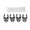 4pcs Carbon Fiber Motor Protection Plate for Parrot Bebop 2 Drone