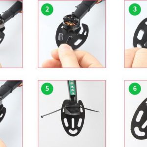 4pcs Carbon Fiber Motor Protection Plate for Parrot Bebop 2 Drone 3