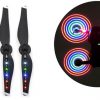 4pcs Low Noise LED Flash Propeller for DJI Mavic Air