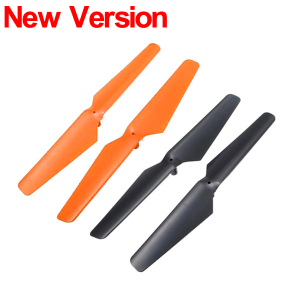 4pcs Orange and Black New Version Propeller for Wltoys V222 V959