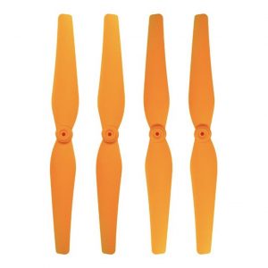 4pcs Propeller 2 x CW Clockwise 2 x CCW Counter Clockwise for Syma X8 X8C X8W X8HC X8HW X8HG ORANGE