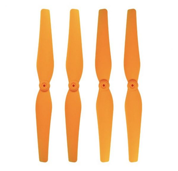 4pcs Propeller 2 x CW Clockwise 2 x CCW Counter Clockwise for Syma X8 X8C X8W X8HC X8HW X8HG ORANGE