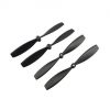 4pcs Propeller 2x CW Clockwise 2x CCW Counter Clockwise for Xiaomi MiTu BLACK