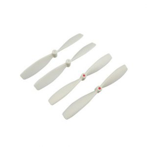 4pcs Propeller 2x CW Clockwise 2x CCW Counter Clockwise for Xiaomi MiTu WHITE