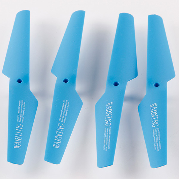 4pcs Propeller 2xCW Clockwise and 2xCCW Counter Clockwise for Syma X5C X5SC X5SW BLUE