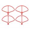 4pcs Propeller Protection Guard for XIAOMI FIMI X8 SE RED