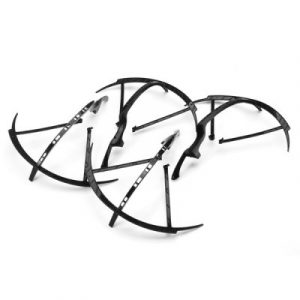 4pcs Propeller Protection Guard for Yizhan Tarantula X6 JJRC H16 BLACK