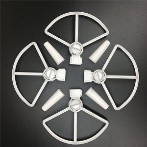 4pcs Propeller Protection Guard with 8mm and 38mm Extended Landing Gear for DJI Spark WHITE