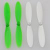 4pcs Propeller for Cheerson CX 30W CX 30S GREEN WHITE