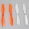 4pcs Propeller for Cheerson CX 30W CX 30S ORANGE WHITE