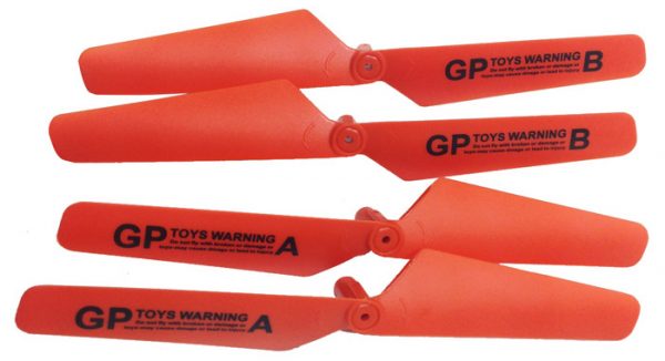 4pcs Propeller for GPTOYS H2O RED