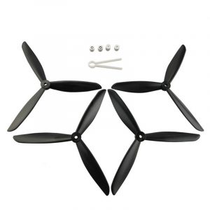 4pcs Propeller for Hubsan H501S MJX B3 B2 B2C B2W Bugs 3 Bugs 2 BLACK