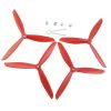 4pcs Propeller for Hubsan H501S MJX B3 B2 B2C B2W Bugs 3 Bugs 2 RED