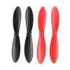 4pcs Propeller for JJRC H6C H6D Eachine H108C Hubsan H107 BLACK RED