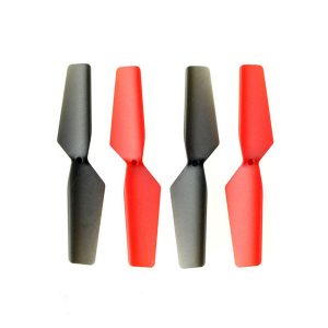 4pcs Propeller for MJX X300C BLACK RED