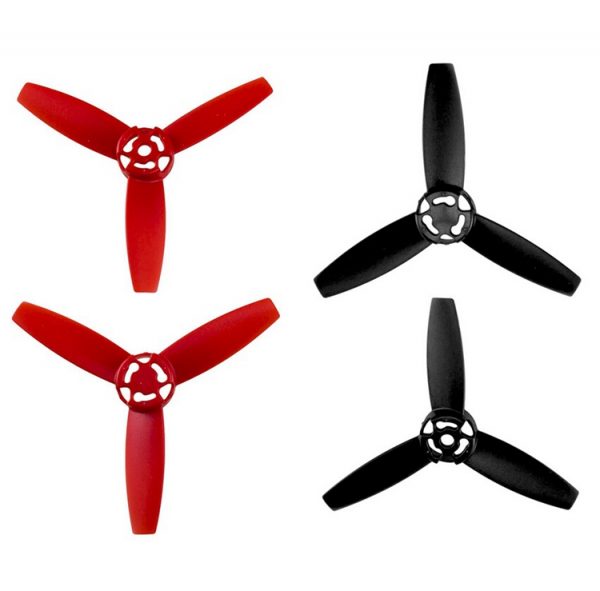 4pcs Propeller for Parrot ARDrone 30 BLACK RED