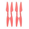 4pcs Quick Release Foldable Propeller for Hubsan H117S Zino RED