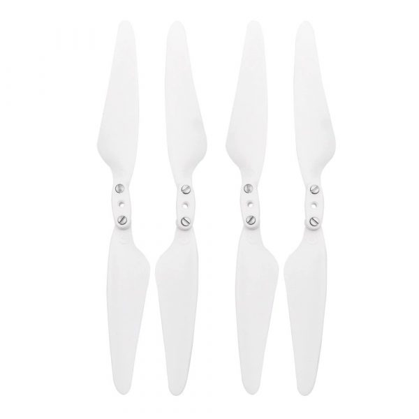 4pcs Quick Release Foldable Propeller for Hubsan H117S Zino WHITE