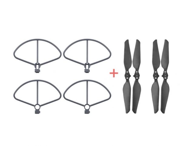 4pcs Quick Release Folding Propeller 4pcs Propeller Protection Guard for XIAOMI FIMI X8 SE BLACK