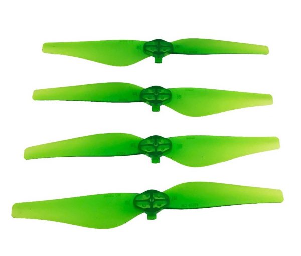 4pcs Quick Release Transparent Propeller 2x CW Clockwise 2x CCW Counter Clockwise for DJI Mavic Air GREEN