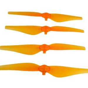 4pcs Quick Release Transparent Propeller 2x CW Clockwise 2x CCW Counter Clockwise for DJI Mavic Air ORANGE