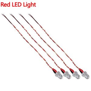 4pcs Red LED Light for Hubsan X4 H107C H107L H107D