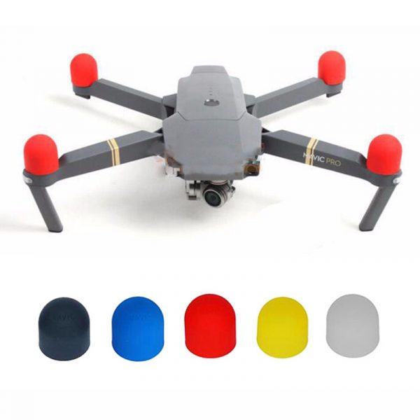 4pcs Soft Silicone Motor Protection Cover for DJI Mavic BLACK 2