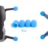 4pcs Soft Silicone Motor Protector Cover for DJI Mavic Air Spark BLUE