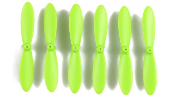 6pcs Propeller 3 CW Clockwise and 3 CCW Counter Clockwise for JJRC H20C GREEN