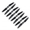 8pcs 4730F CW Clockwise CCW Counter Clockwise Quick Release Foldable Propeller for DJI Spark BLACK WHITE