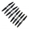 8pcs 4730F CW Clockwise CCW Counter Clockwise Quick Release Foldable Propeller for DJI Spark BLACK WHITE BLACK GOLD