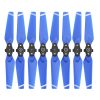 8pcs 4730F CW Clockwise CCW Counter Clockwise Quick Release Foldable Propeller for DJI Spark BLUE