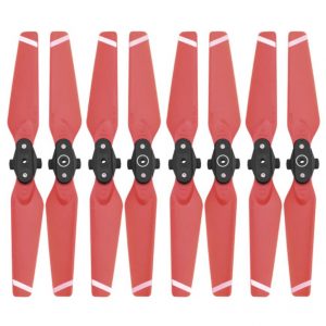 8pcs 4730F CW Clockwise CCW Counter Clockwise Quick Release Foldable Propeller for DJI Spark RED