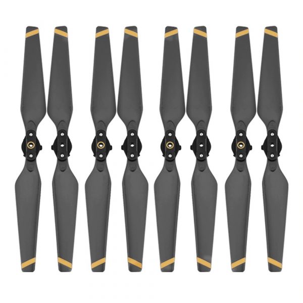 8pcs 8330 Quick Release Foldable Propeller CW Clockwise CCW Counter Clockwise for DJI Mavic Pro BLACK GOLD